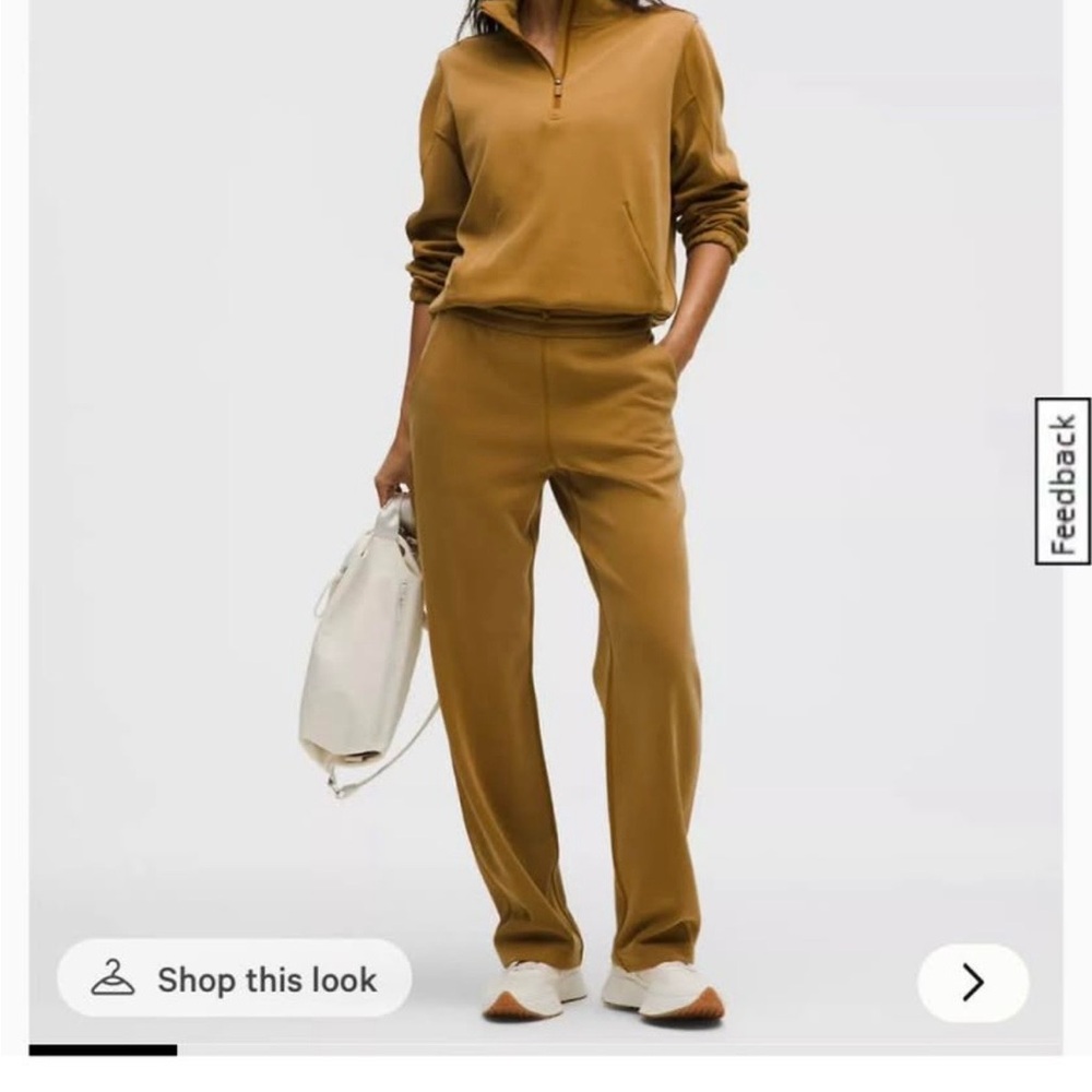 lululemon athletica Women's softstreme Pants - Camel Brown